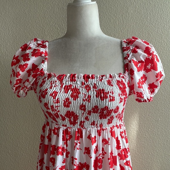 ZARA - PRINTED POPLIN DRESS - Picture 5 of 11